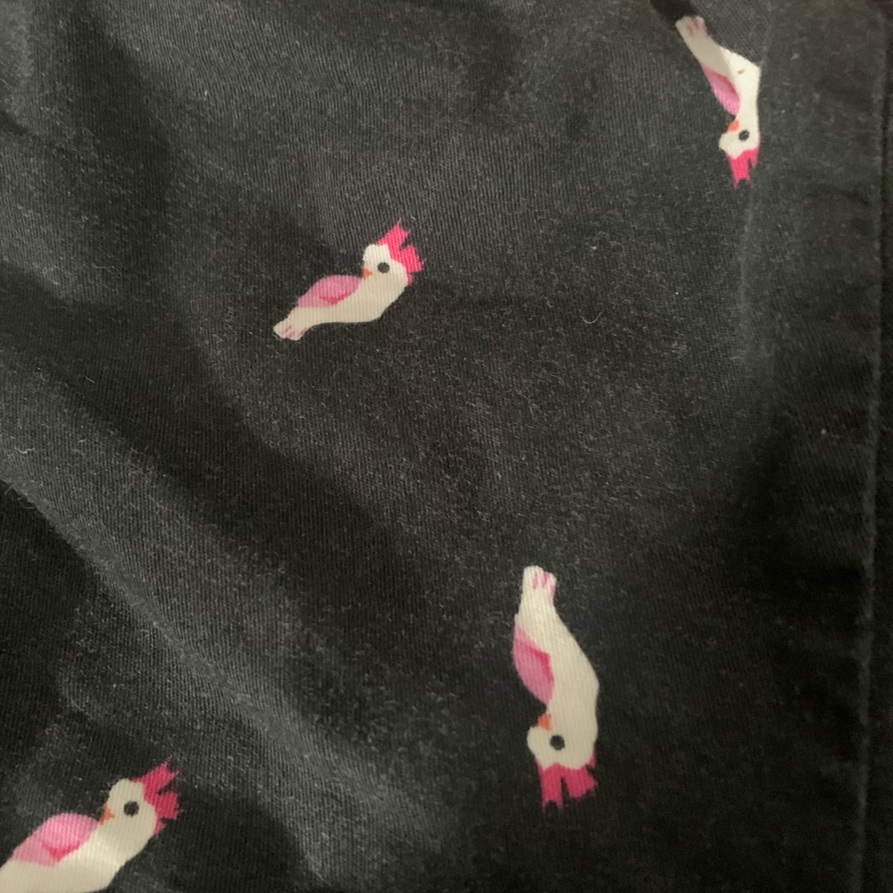 Black chicken shorts